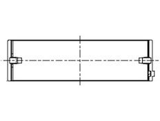 Hlavní ložiska klikového hřídele MAHLE ORIGINAL 227 HL 21666 025