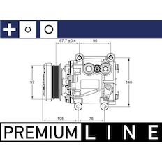 Kompresor, klimatizace MAHLE ORIGINAL ACP 1113 000P