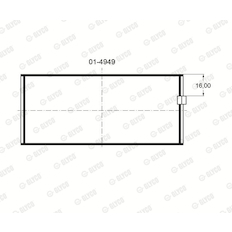 Ložisko GLYCO 01-4949
