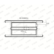 Ložisko GLYCO 02-3086HU