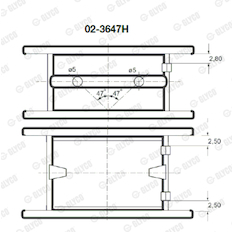 Ložisko GLYCO 02-3647H