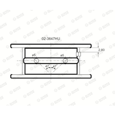 Ložisko GLYCO 02-3647HU