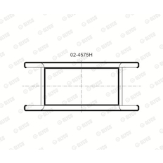 Ložisko GLYCO 02-4575H