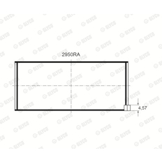 Ložisko GLYCO 2950RA