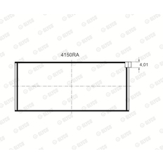 Ložisko GLYCO 4150RA