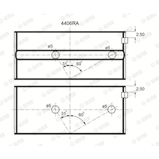 Ložisko GLYCO 4406RA