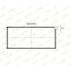 Ložisko GLYCO 62045RA