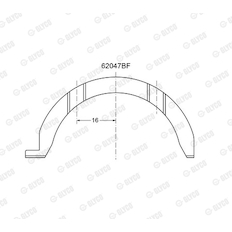 Ložisko GLYCO 62047BF