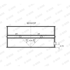 Ložisko GLYCO 65191CP