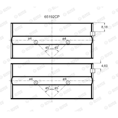 Ložisko GLYCO 65192CP