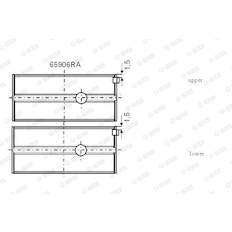 Ložisko GLYCO 65906RA