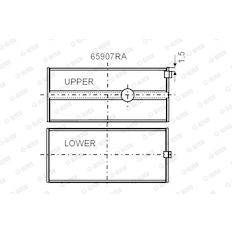 Ložisko GLYCO 65907RA