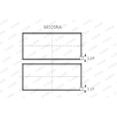 Ložisko GLYCO 66325RA