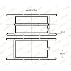 Ložisko GLYCO 66572CPH
