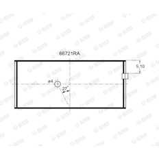 Ložisko GLYCO 66721RA