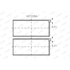 Ložisko GLYCO 66725RA