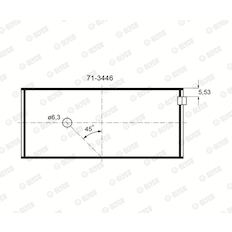 Ložisko GLYCO 71-3446