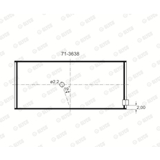 Ložisko GLYCO 71-3638