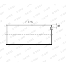 Ložisko GLYCO 71-3765