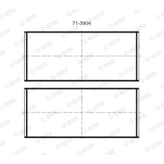Ložisko GLYCO 71-3904