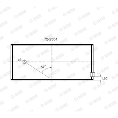 Ložisko GLYCO 72-2351