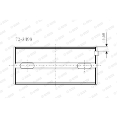 Ložisko GLYCO 72-3498