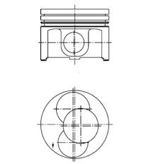 Píst KOLBENSCHMIDT 40092700