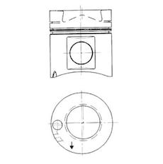Píst KOLBENSCHMIDT 40176600