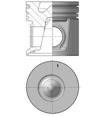 Píst KOLBENSCHMIDT 40185610