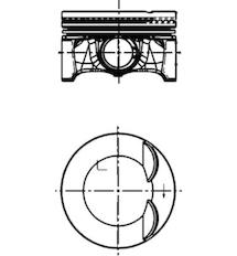 Píst KOLBENSCHMIDT 40247600