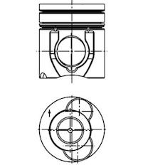 Píst KOLBENSCHMIDT 40263600