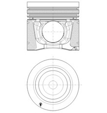 Píst KOLBENSCHMIDT 40270610