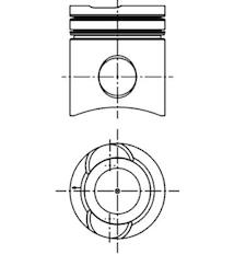 Píst KOLBENSCHMIDT 40275600