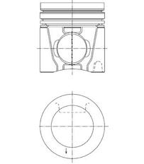 Píst KOLBENSCHMIDT 40276600