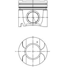 Píst KOLBENSCHMIDT 40292620