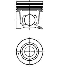 Píst KOLBENSCHMIDT 40352600