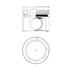 Píst KOLBENSCHMIDT 40459600