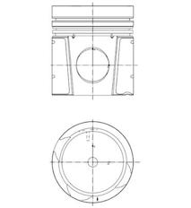 Píst KOLBENSCHMIDT 40550600