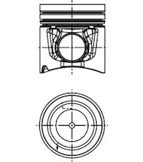 Píst KOLBENSCHMIDT 40666600