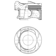 Píst KOLBENSCHMIDT 40883600