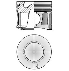 Píst KOLBENSCHMIDT 41008600