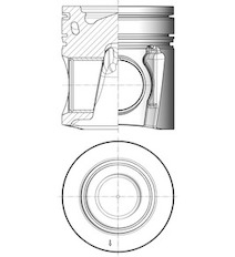 Píst KOLBENSCHMIDT 41220600