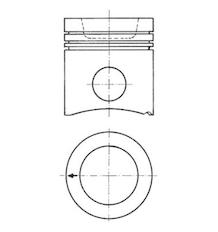 Píst KOLBENSCHMIDT 41260600