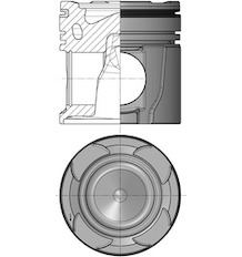 Píst KOLBENSCHMIDT 41273600