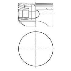 Píst KOLBENSCHMIDT 41280600