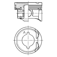 Píst KOLBENSCHMIDT 41284600