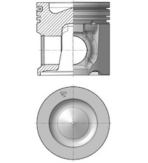 Píst KOLBENSCHMIDT 41503600