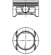 Píst KOLBENSCHMIDT 41642620