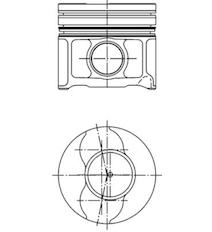 Píst KOLBENSCHMIDT 41795600