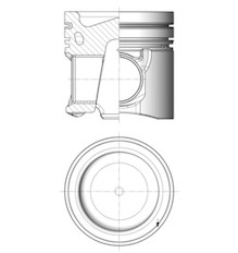 Píst KOLBENSCHMIDT 41857600